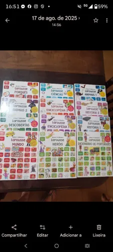 Enciclopédia Larousse 12 volumes