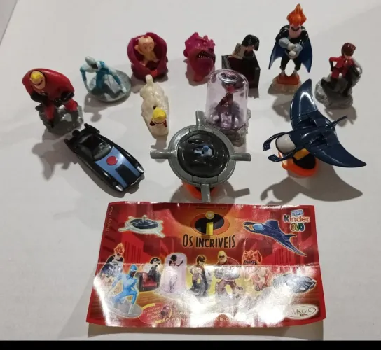 Kinder ovo coleção Os Incríveis