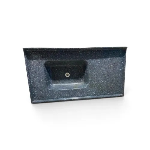 Pia de cozinha 990mm X 510mm Preta