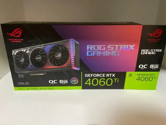 NVIDIA GeForce RTX 4060 TI Rog-Strix O8G Gaming