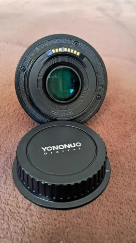 Lente Canon Yongnuo YN50mm f/1.8
