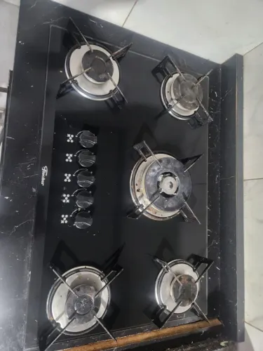 Cooktop e fogão de embutir junto ou separado