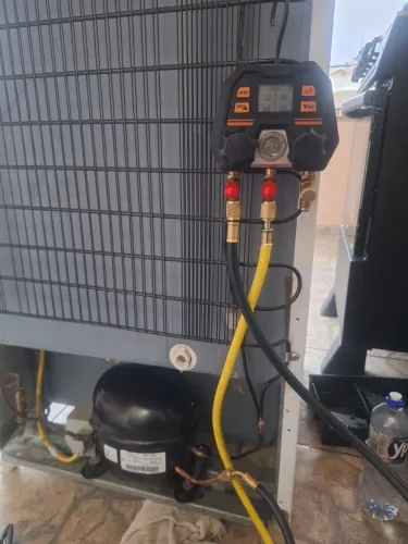 Carga de gás R134a em Geladeiras  e Freezer 