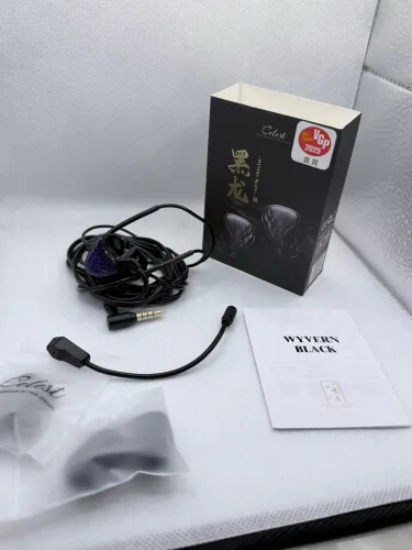 Fone Kinera Celest Black Pro Wyvern Com Microfone Gamer Cor Preto E Azul