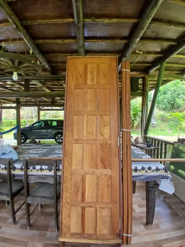Porta madeira Angelim 60 x 210