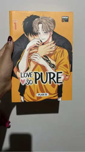 Mangá love so pure da editora new pop