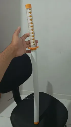 Katana demon Slayer zenitsu aço