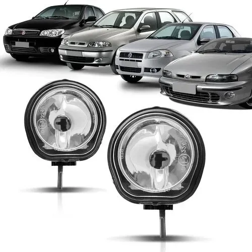 Farol de milha auxiliar Fiat Palio Siena Strada Weekend Marea Brava Ducato CADA