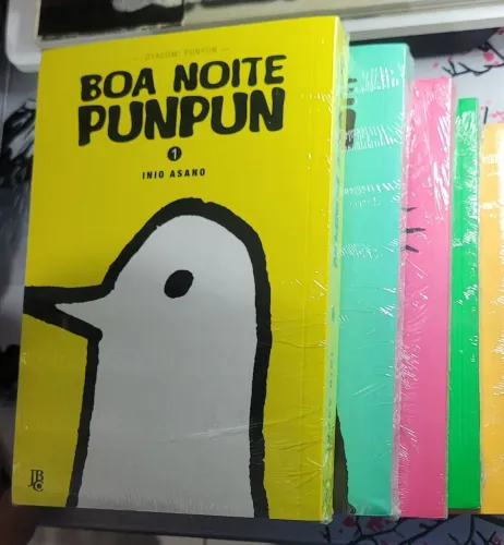 BOA NOITE PUNPUN VOLUMES 01 até 05 MANGÁ * TODOS LACRADOS * INIO ASANO