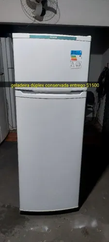 Geladeira dúplex consul conservada entregamos 