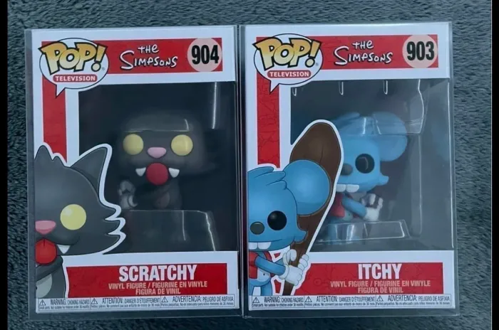 Funko Os Simpsons Comichão e Coçadinha