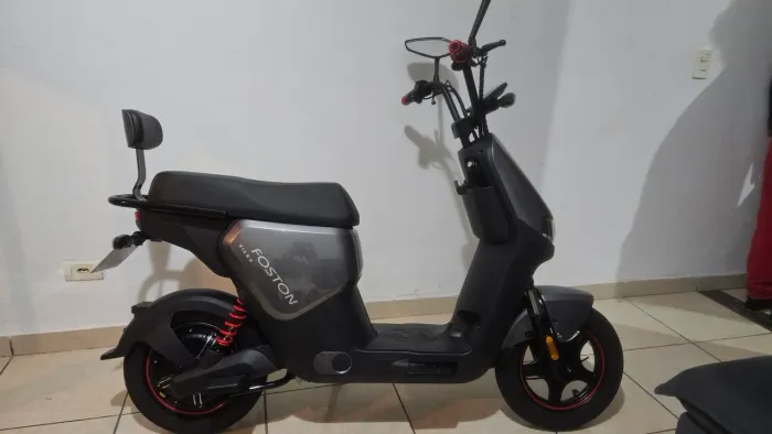 Scooter Moto Eletrica X13 Ex Foston 1000w 32km/h Nfc PRETO e Cinza 