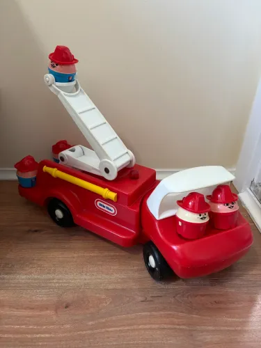 Caminhão de Bombeiro Little Tikes 1986 Raro - Toy Story