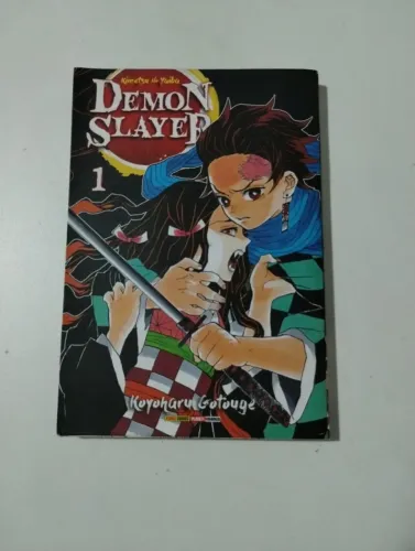 Mangá Demon Slayer - Volume 1 (Ótimo Estado)