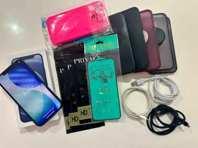 Iphone 12 em estado de novo, caixa e nota