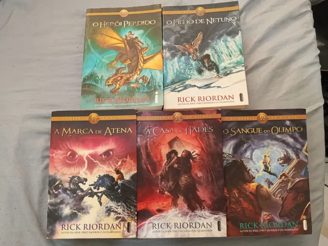 Coleção Percy Jackson - Os Heróis do Olimpo!