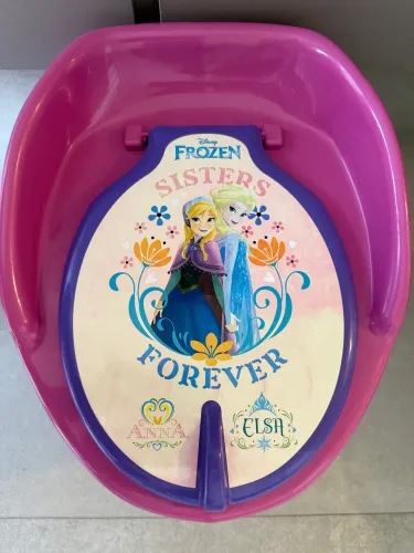 Troninho penico infantil Disney Frozen com assento removível