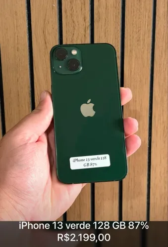 iPhone 13 128gb impecável!