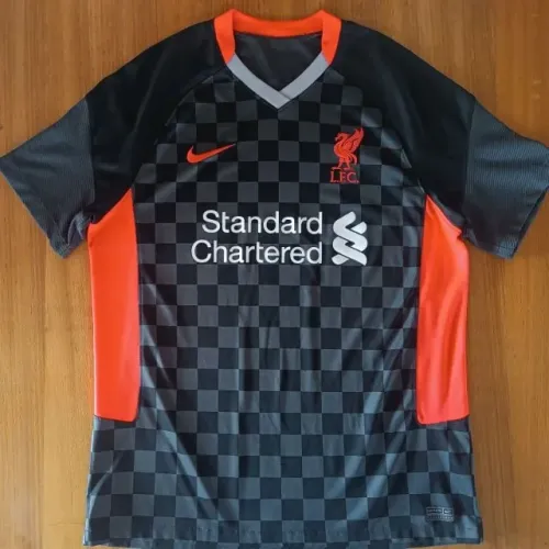 camisa original 2020 liverpool preta nike tamanho g