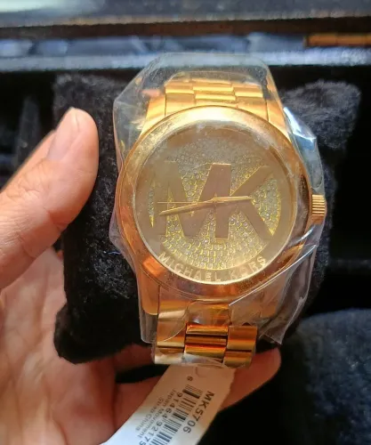 Relógio Michael Kors (dourado e rosé)