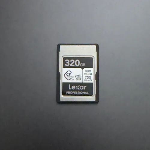Cartão de memória CF express 320GB LEXAR