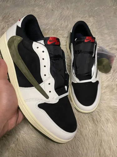 Air Jordan 1 Low Travis Scott Olive 44br