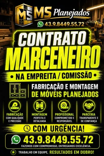 Contrato marceneiro