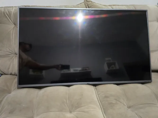 Smart TV Philco 55 4K PTV55F61SNT - No Estado (Para Peças ou Conserto)