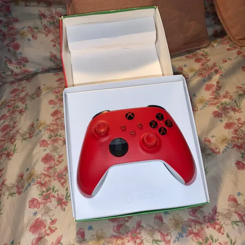 Controle Xbox Pulse Red Original - Novo na Caixa - Series X/S, One e pc