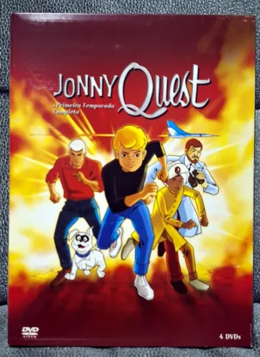 DVD original Jonny Quest Primeira Temporada Completa