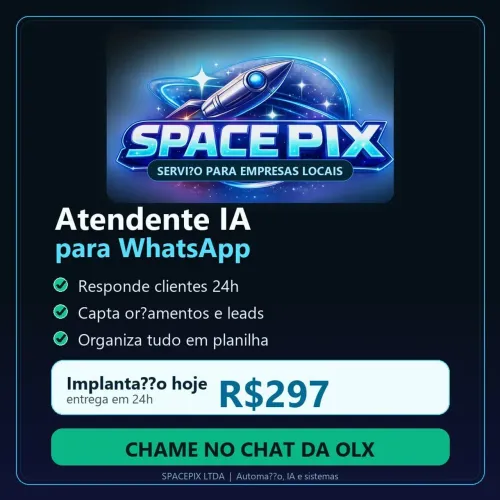 Atendente de IA para whatsapp - entrega em 24 horas