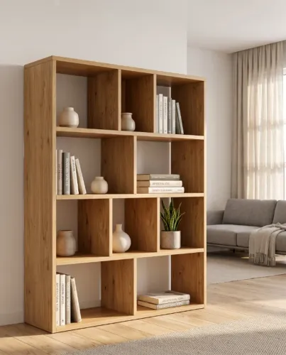 Estante Modular Nichos 1,80x1,20m MDF 18mm Nova (Compre & Monte)