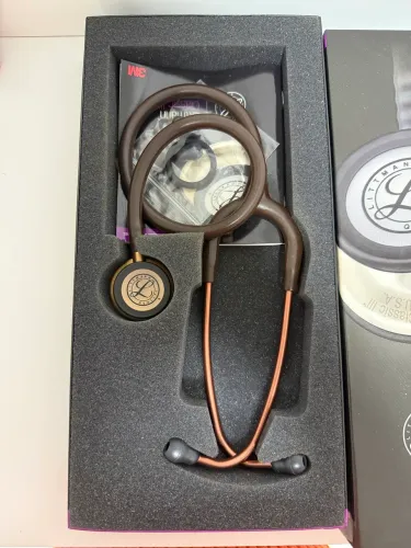 Estetoscópio Littmann Classic III; Cobre e Chocolate