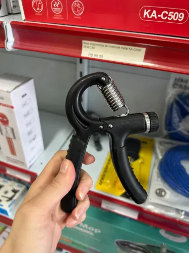 Hand Grip Flexor de Punho Fortalecedor Muscular Antebraço