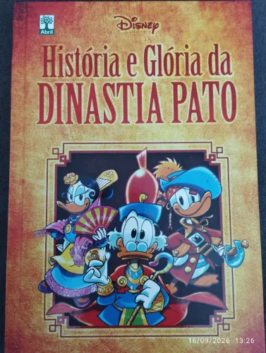 HQ Quadrinhos Disney História e Glória da Dinastia Pato