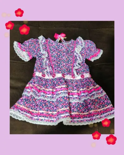 Vestido Junino Infantil