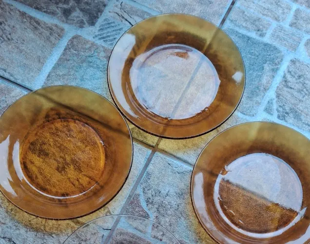 6 pratos sobremesa duralex por 15 reais