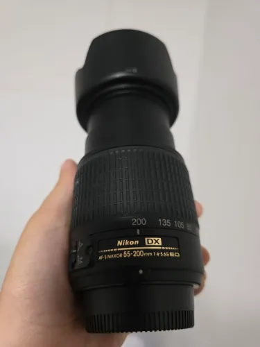 Lente Nikon AF-S DX NIKKOR 55-200mm f/4-5.6G ED VR - Excelente Estado