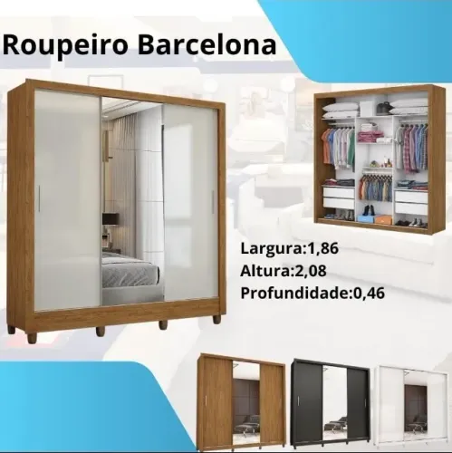Guarda roupa Barcelona
