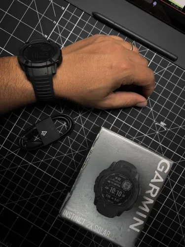 Relógio Garmin Instinct 2x Solar Grafite Com Gps 50mm (Usado)