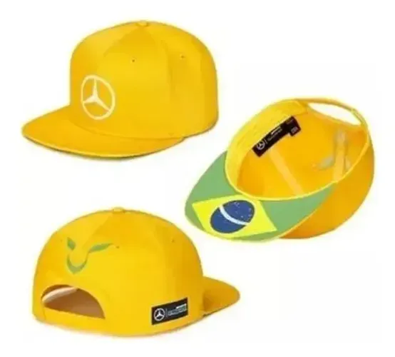 BONÉ OFICIAL HAMILTON EDICAO LIMITADA SAO PAULO, BRASIL F1 MERCEDES-BENZ