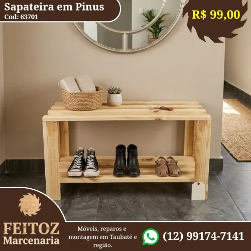 Sapateira em Pinus
