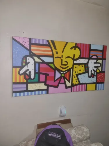 Quadro Romero Britto 