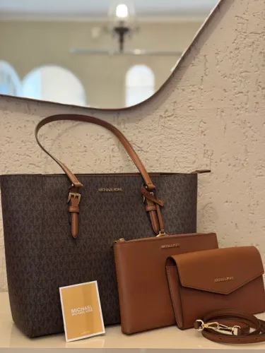 Bolsa Michael Kors Tote Original + Carteira - Nova Sem Uso