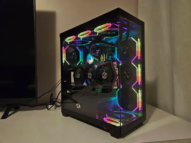 Pc Gamer Ryzen 7 5700x RTX 3080 10gb Memória 32gb SSD