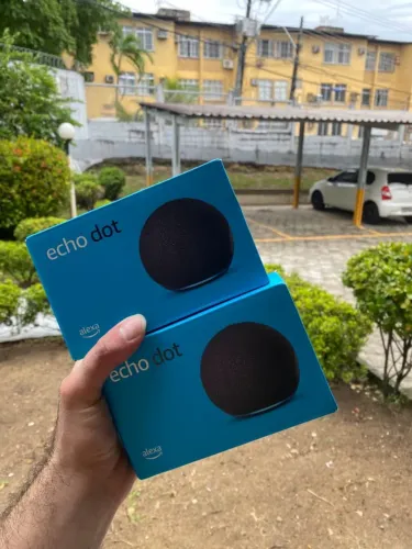  Amazon Echo Dot 5ª Geração - Entrega Grátis e Garantia de 3 Meses