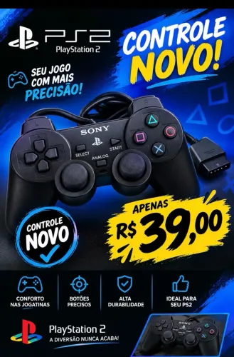 Controle ps2