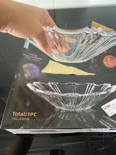 Fruteira de vidro