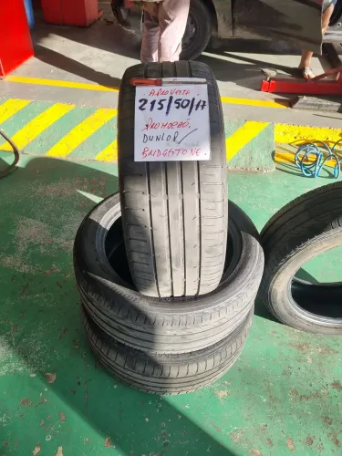 Pneus 215/50/17 - Bridgestone / Dunlop . Nacional . Usado