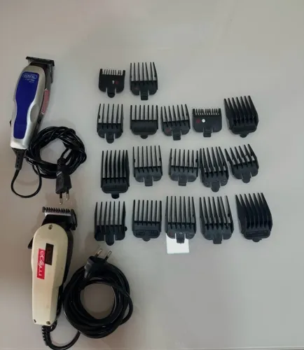2 máquinas de cabelo profissional